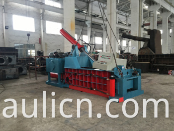 Y81q-135 Hydraulic Forward-out Aluminium Canans Baling Machine